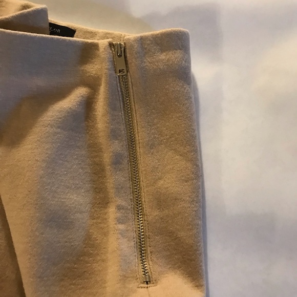 Ann Taylor Wool-Blend Mini-Skirt Size 4 Camel - Picture 4 of 8